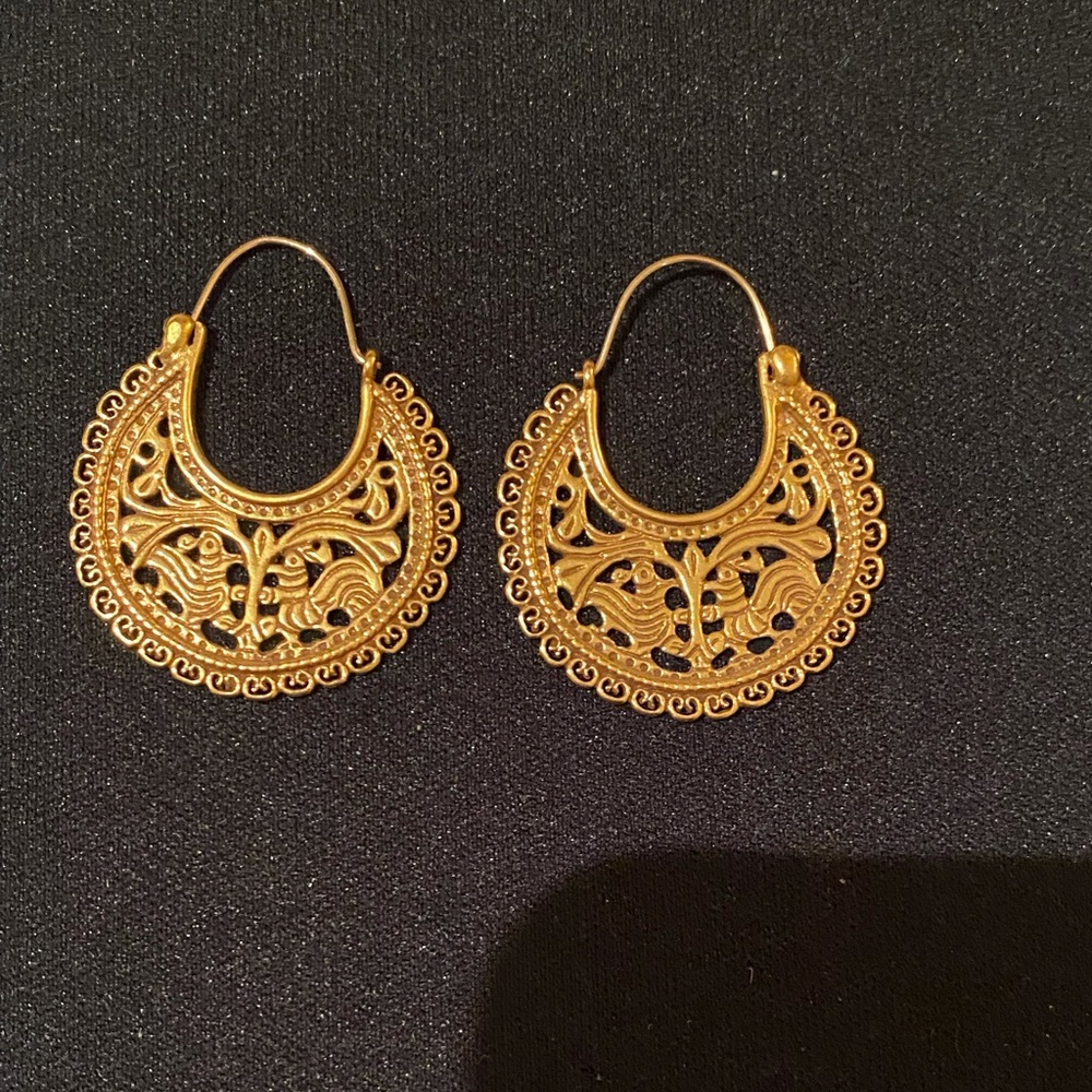 Beautiful earrings purchased from museum of modern art